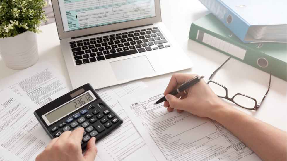 Calcul de charges sur des documents comptables